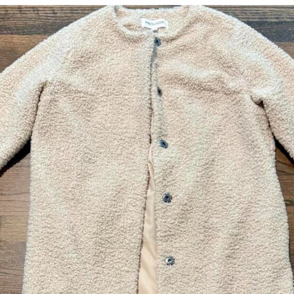 Cream color Teddy Coat